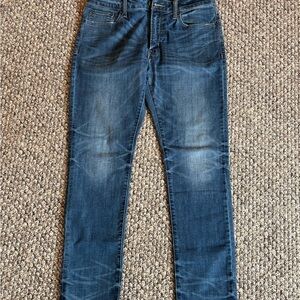 American Eagle Outfitters Men's Straight Jeans - Dark Blue